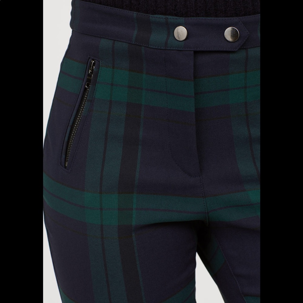 Dark Blue/Green Checked - Picture 2 of 4